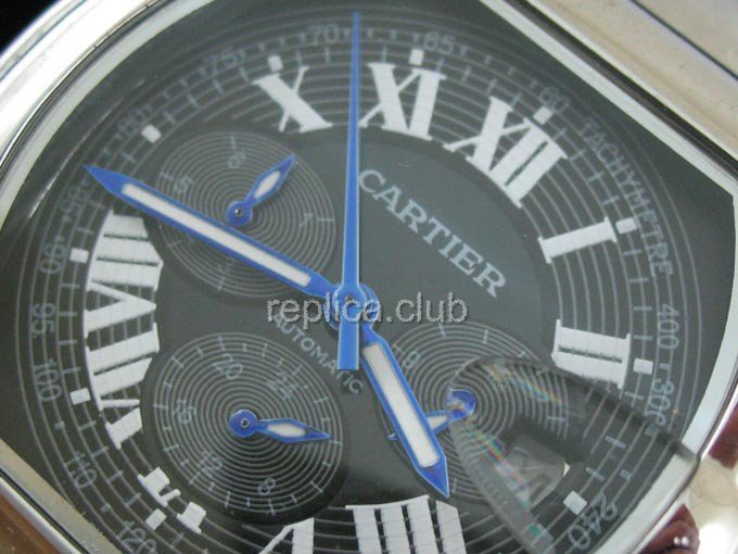 Roadster Cartier Replica Watch Calendar #6