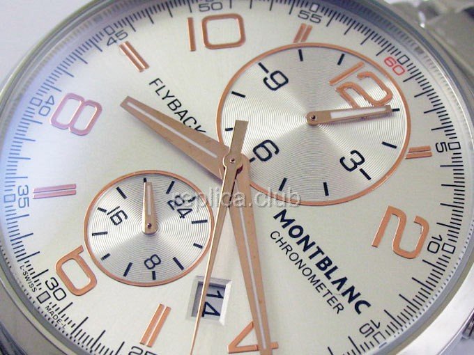 Montblanc Flyback Replica Watch automática #3