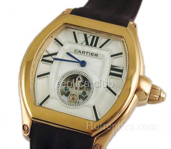 Tortue Cartier Replica Watch Tourbillon