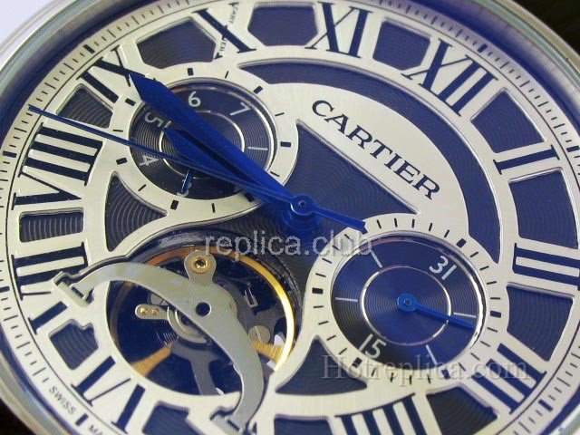 Cartier Bleu Balão De Replica Watch Tourbillon #2
