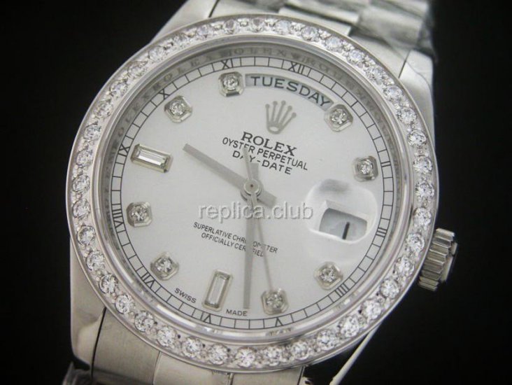 Ойстер Rolex Perpetual Day-Date Swiss Watch реплики #35