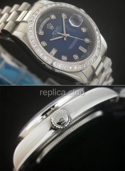 Ойстер Rolex Perpetual Day-Date Swiss Watch реплики #36