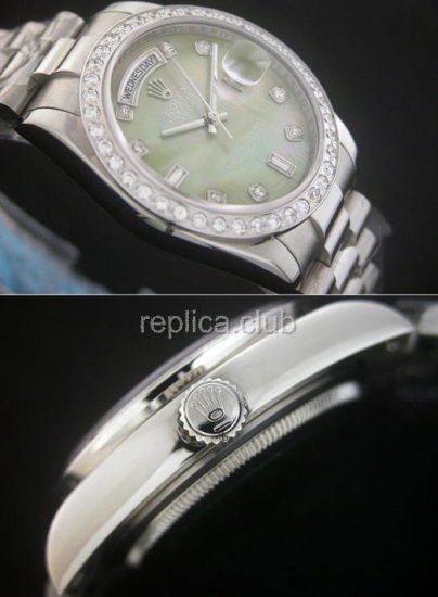Ойстер Rolex Perpetual Day-Date Swiss Watch реплики #37