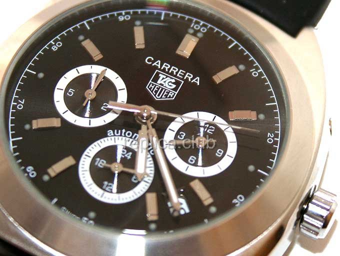 Тег Heuer Carrera календарь автоматические часы реплики #2
