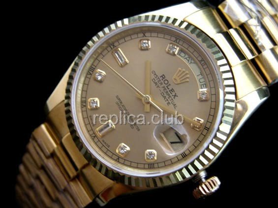 Ойстер Rolex Perpetual Day-Date Swiss Watch реплики #56