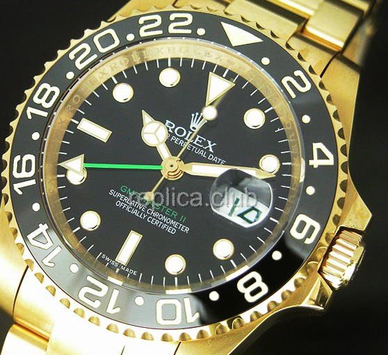 Rolex GMT Master II пятидесятых-летию Swiss Watch реплики #2